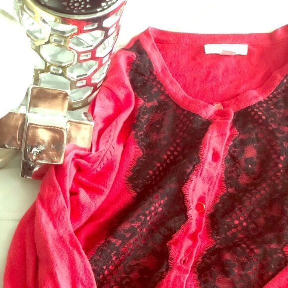 NY&Co Lace Cardigan - Picture 1 of 3